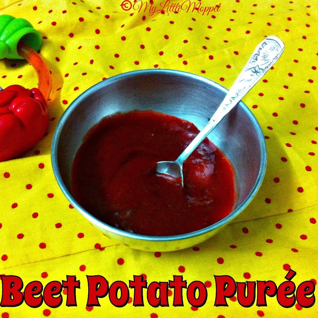 Beetroot Potato Puree