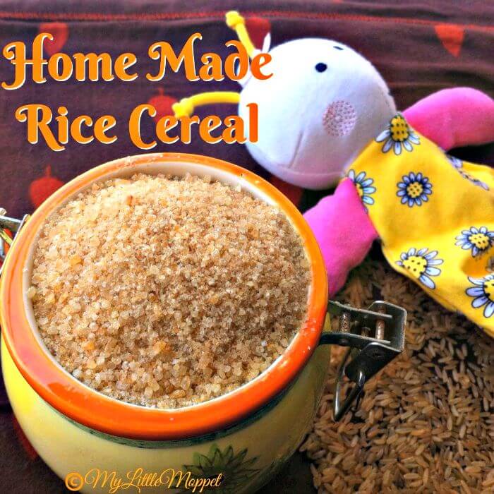 Home Made Rice Cereal for Babies (1)