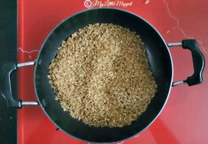 Home made rice cereal 3