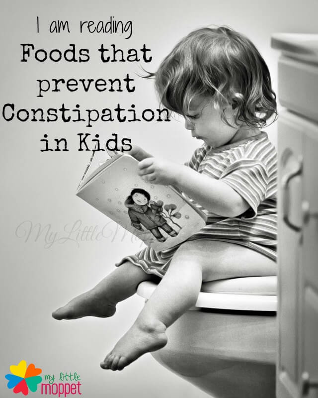 Foods that prevent constipation in kids and babies
