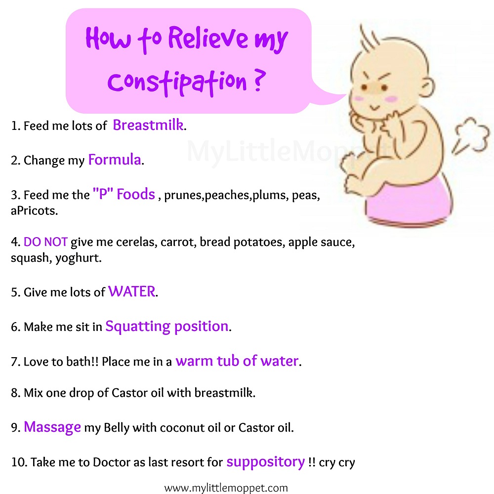 10 Amazing Ways To Relieve Constipation In Babies My Little Moppet 10 Amazing Ways To Relieve Constipation In Babies My Little Moppet