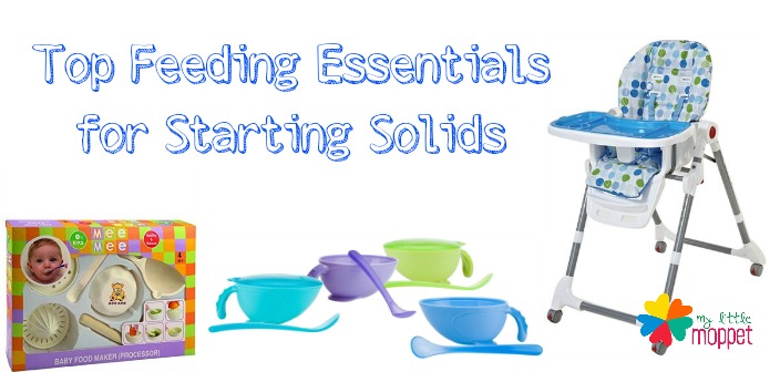 feeding accessories to start solids for baby