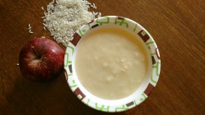 apple cereal baby porridge recipe