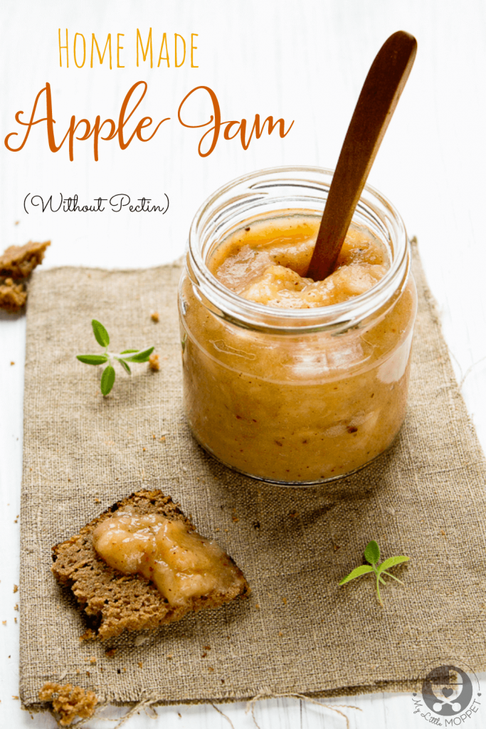 Easy Homemade Apple Jam without pectin