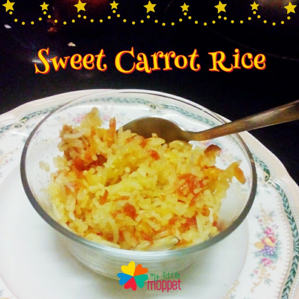 Sweet Carrot Rice Recipe