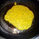 Moong dal sprouts dosa