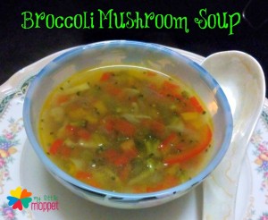 broccoli mushroom soup recipe for kids