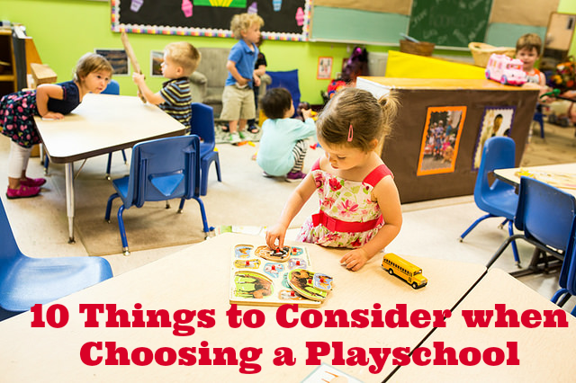 things to consider when choosing a preschool