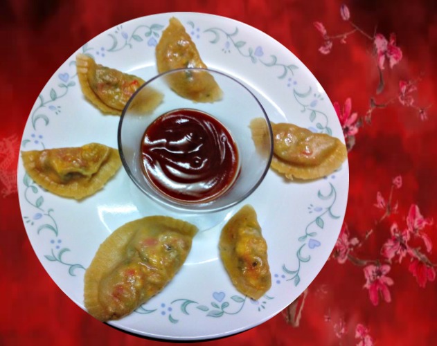 Whole Wheat Vegetable Momos Recipe for kids