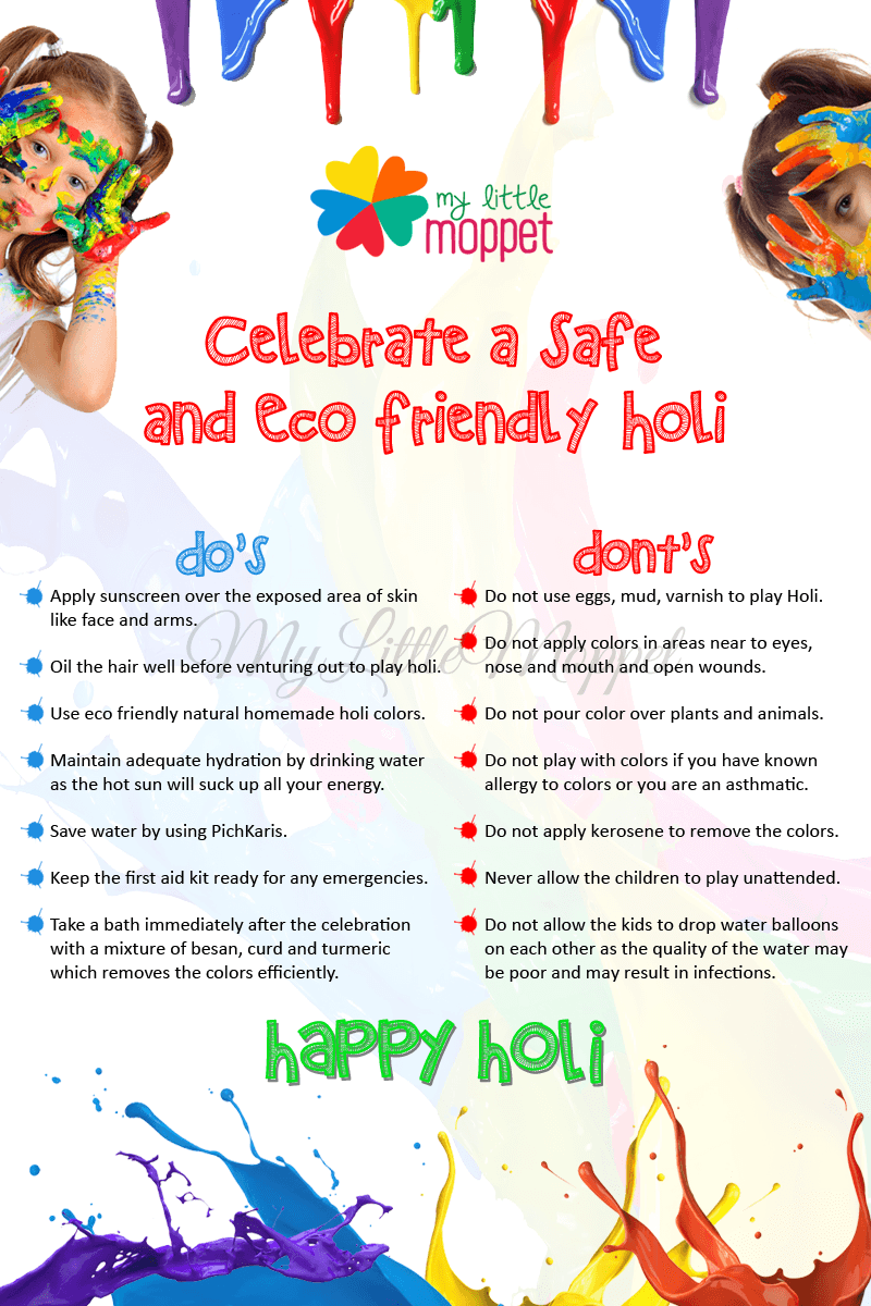 how to celebrate safe and eco friendly holi