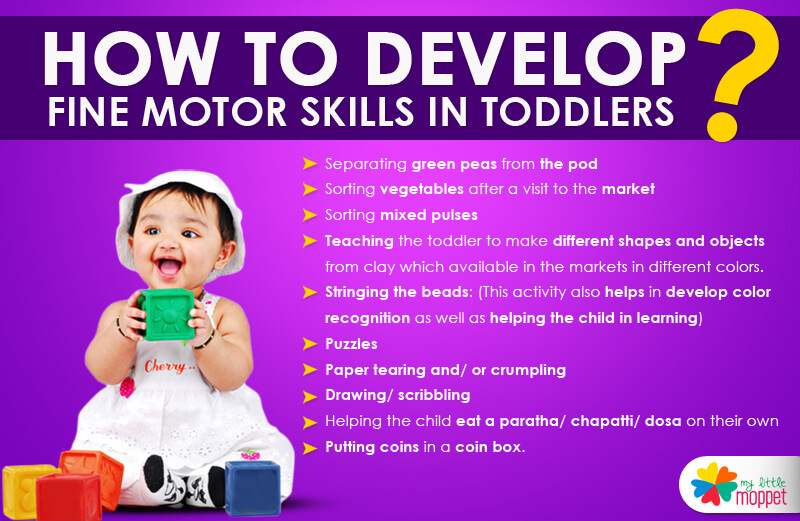 how to develop fine motor skills for toddlers