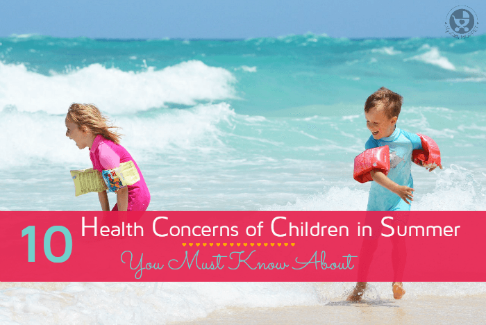 tips to prevent common summer health problems in children