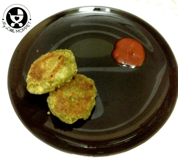 Spinach Fritters for fussy toddlers