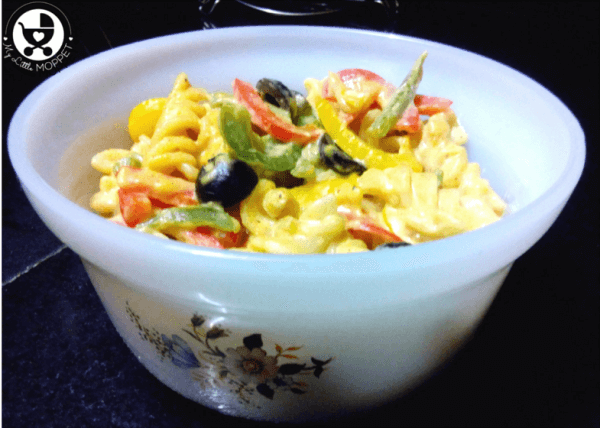 creamy vegetable pasta