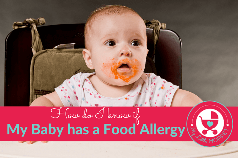 my baby has a food allergy