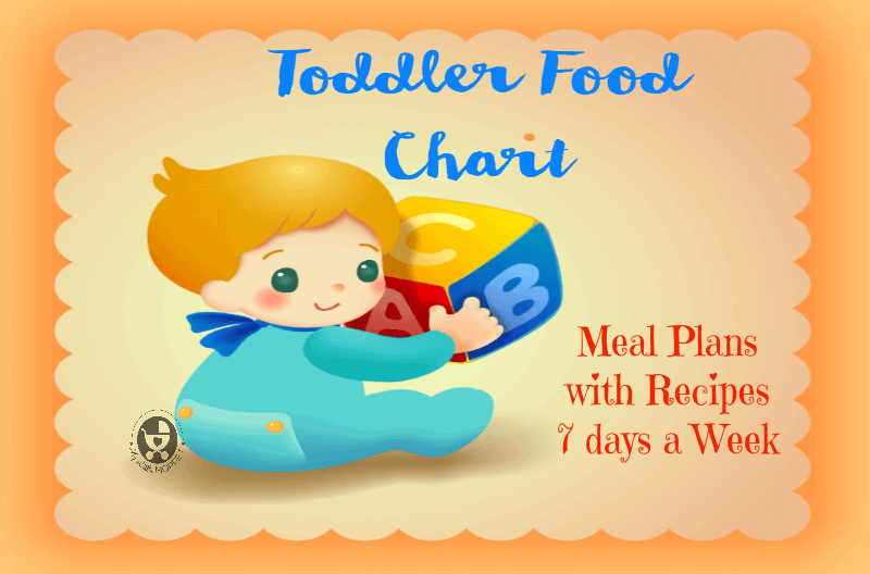 toddler food chart