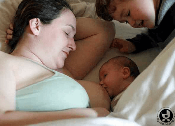 co sleeping and nursing