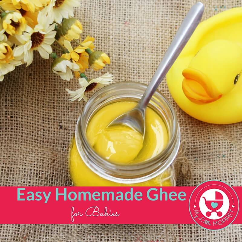 How to make ghee at home easily for babies