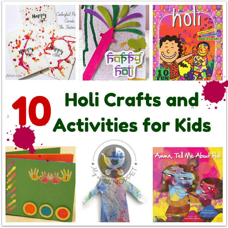 holi crafts and activities