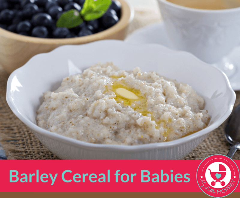 barley cereal for babies