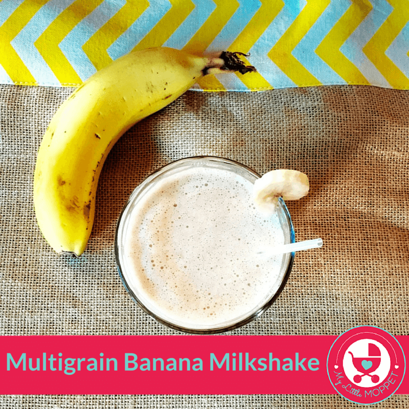 multigrain banana milkshake