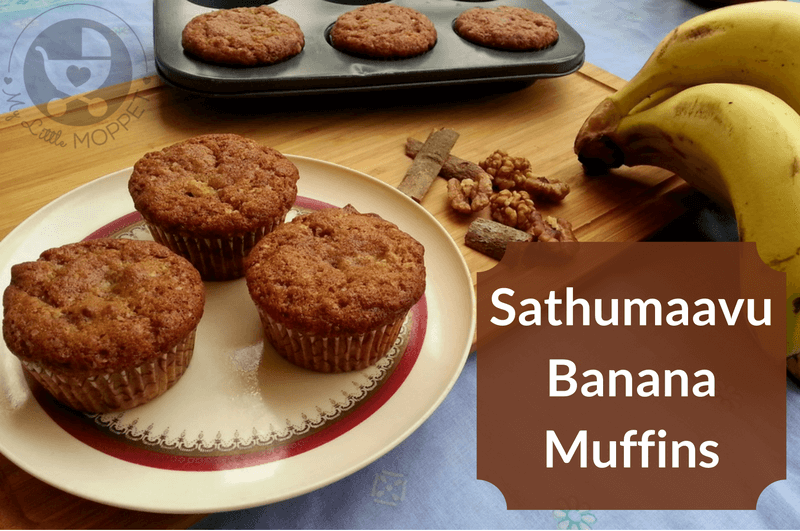 sathumaavu banana muffins