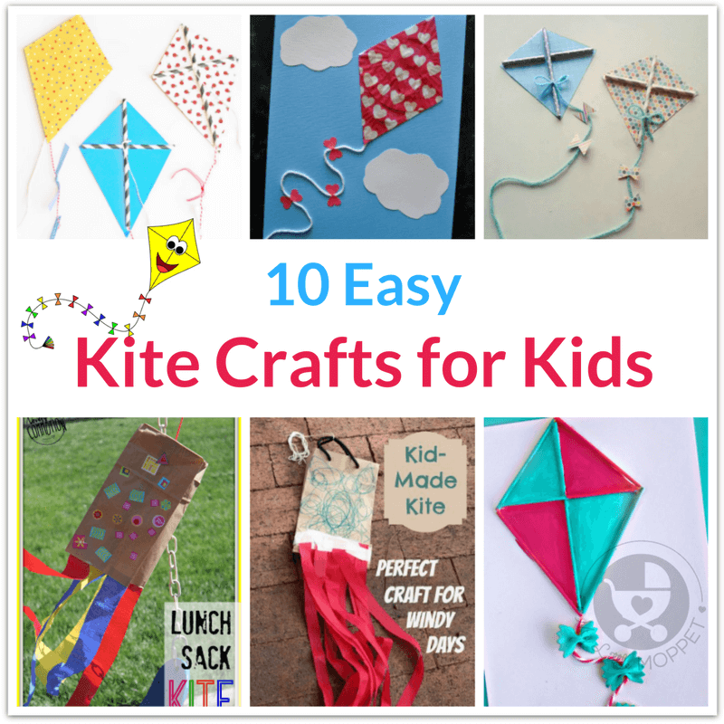 10 Easy Kite Crafts For Kids To Make