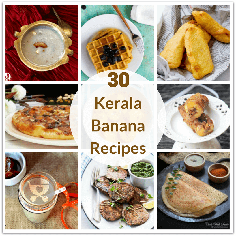 Kerala bananas or plantains are incredibly versatile! Here are 30 Kerala Banana Recipes for Kids, featuring dishes made with both raw and ripe plantains!