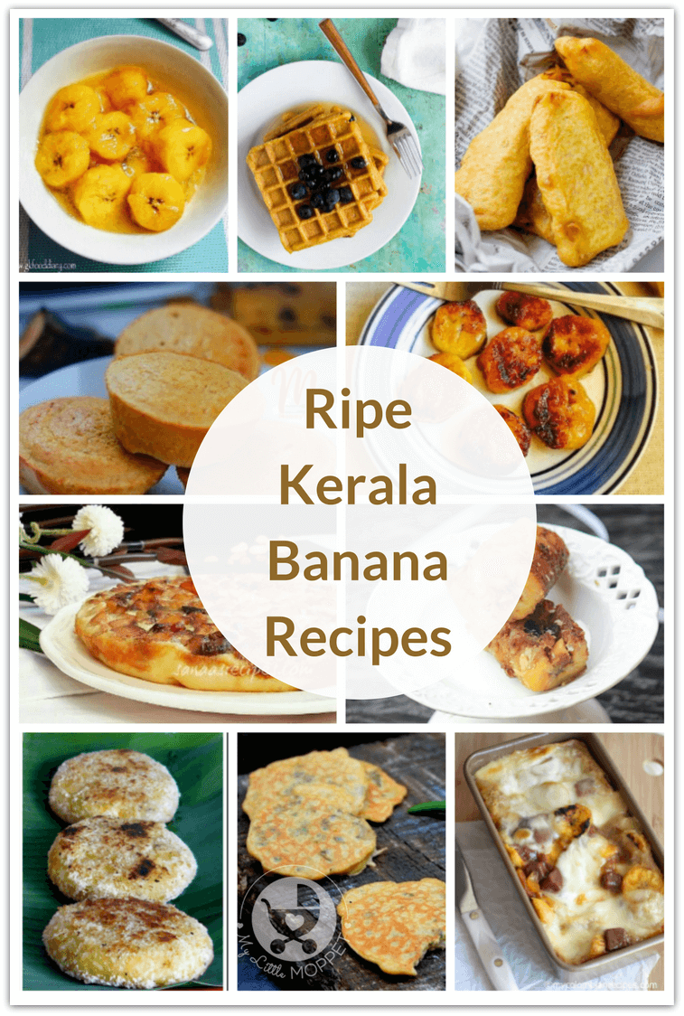 Kerala bananas or plantains are incredibly versatile! Here are 30 Kerala Banana Recipes for Kids, featuring dishes made with both raw and ripe plantains!