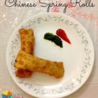 Chinese Spring Rolls Recipe for Kids