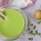 Green Peas and Potato Puree For Babies