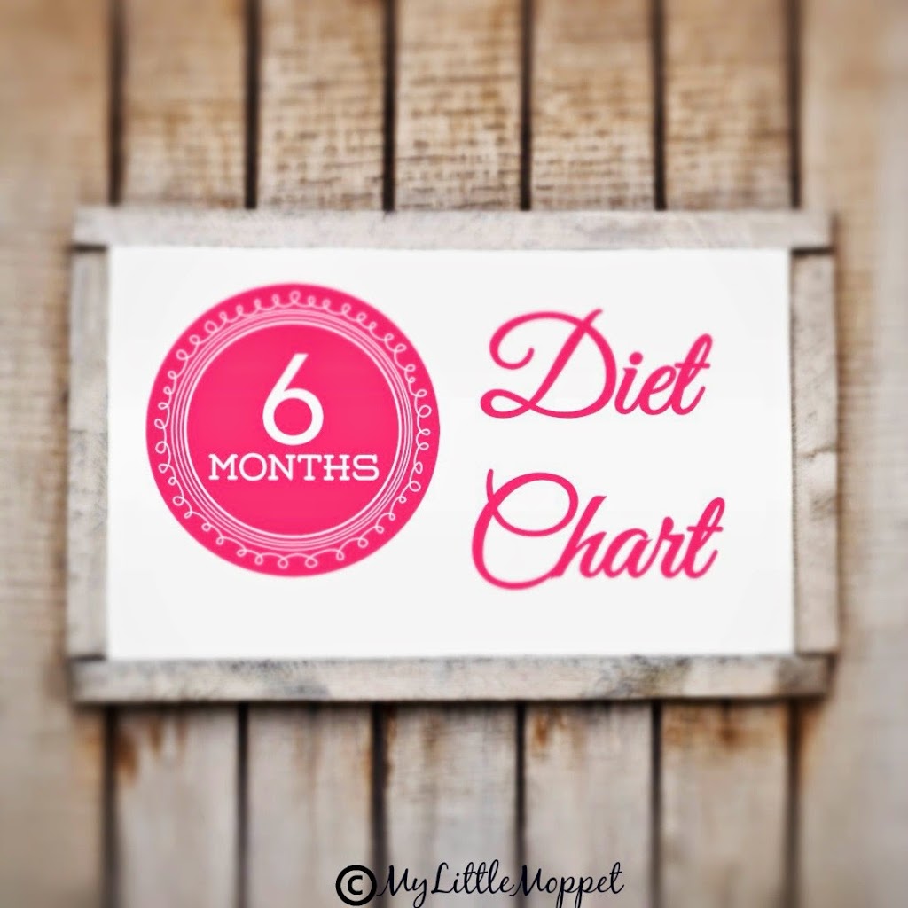Diet Chart For 6 Month Old Baby Girl