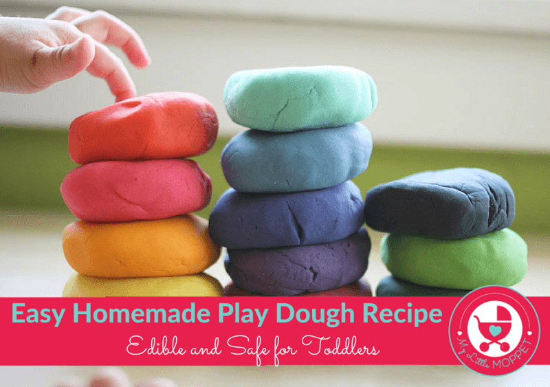 Edible play dough recipe for toddlers