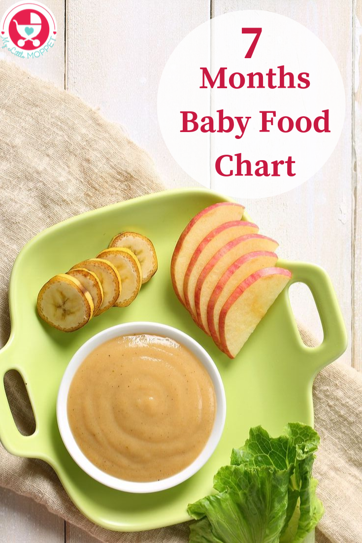 seven month baby food