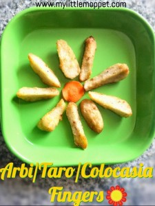Arbi/Taro/ Colocasia Fingers