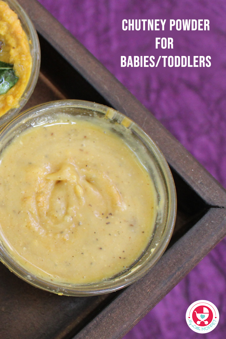 Chutney Powder for Babies/Toddlers