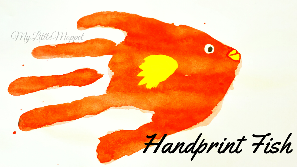 Fish Handprint Craft for kids