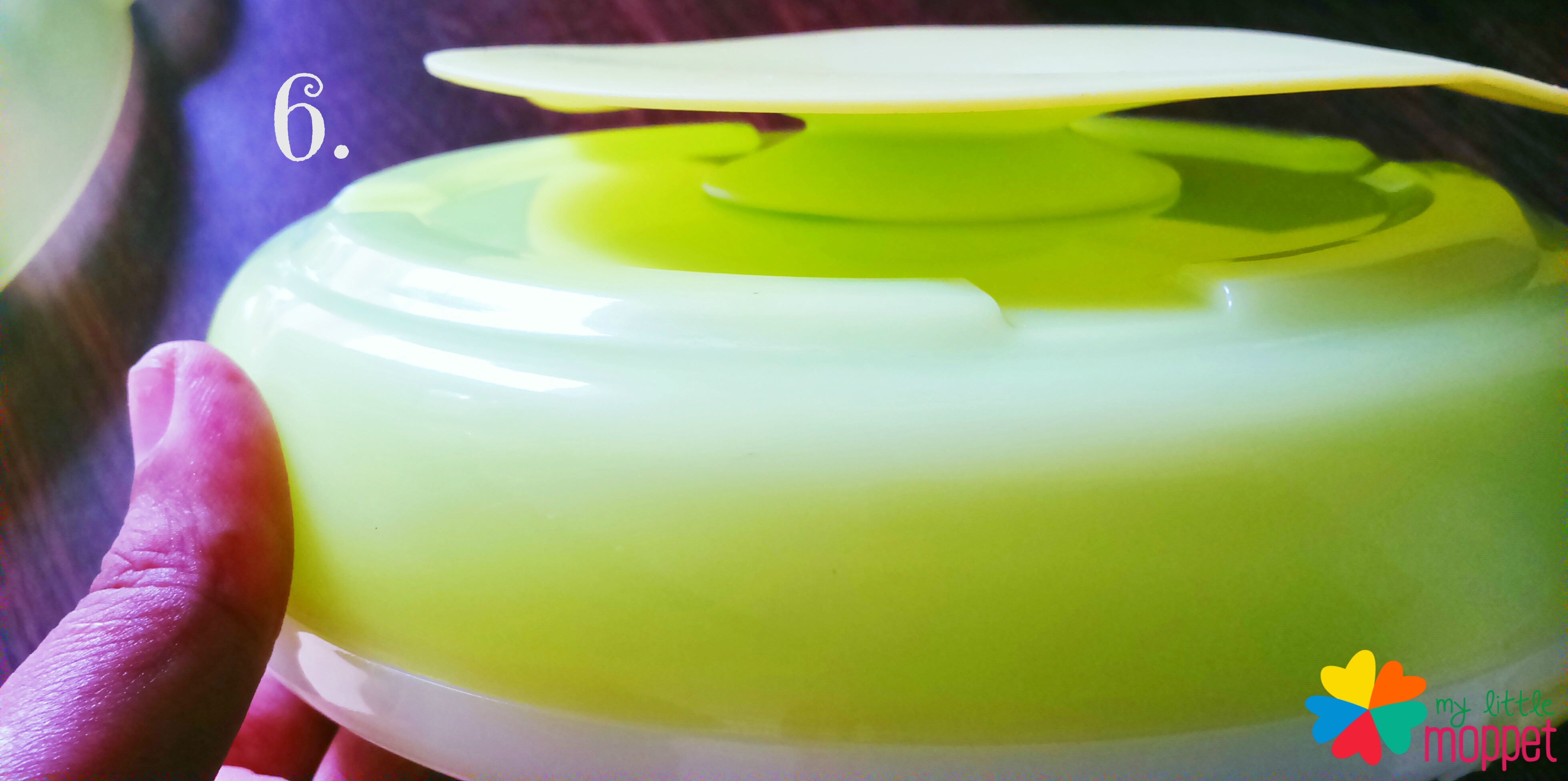 Mee Mee Stay Warm Plate and Heat Sensor Spoon Review My Little Moppet