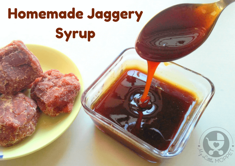 Jaggery is a great alternative to refined sugar and has better health benefits. Make your own jaggery syrup at home to use in all your sweet dishes instead of sugar!