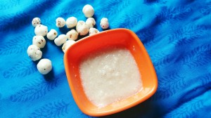 Makhana lotus seeds baby porridge recipe