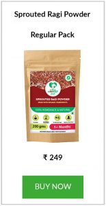 sprouted ragi powder regular pack