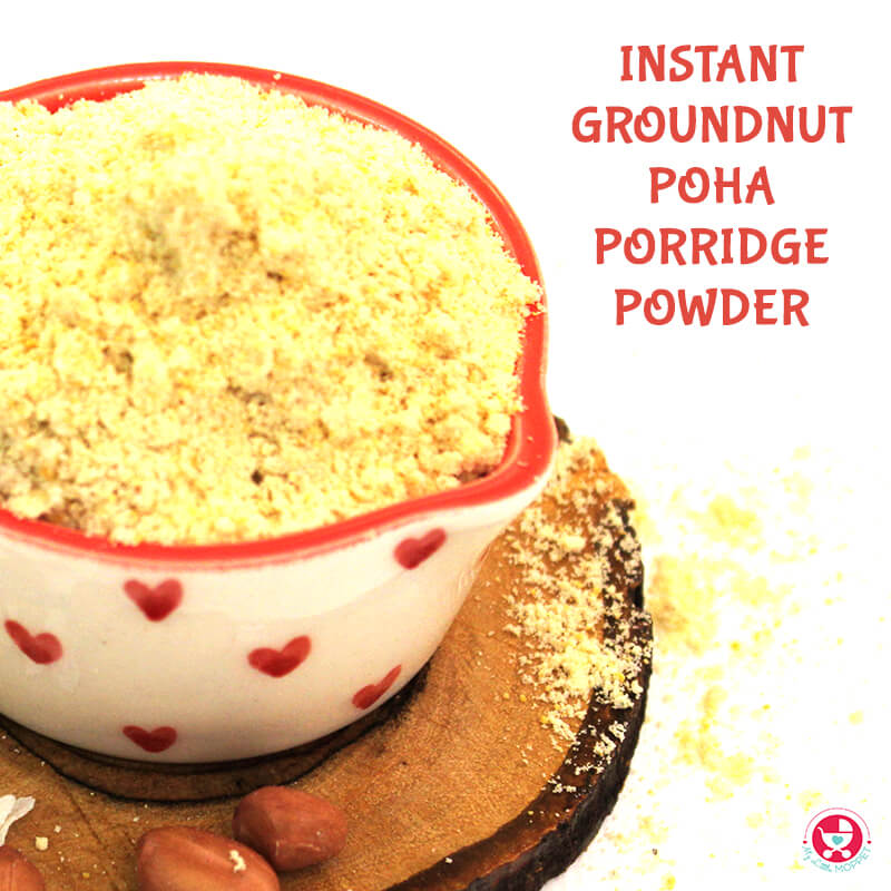 Instant Groundnut Poha Porridge Powder