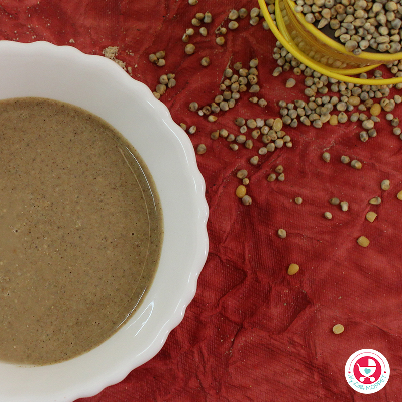 Bajra is one of India's oldest grains. Give your baby the benefits of this healthy ingredient with this easy to make Bajra/Kambu Powder Mix.