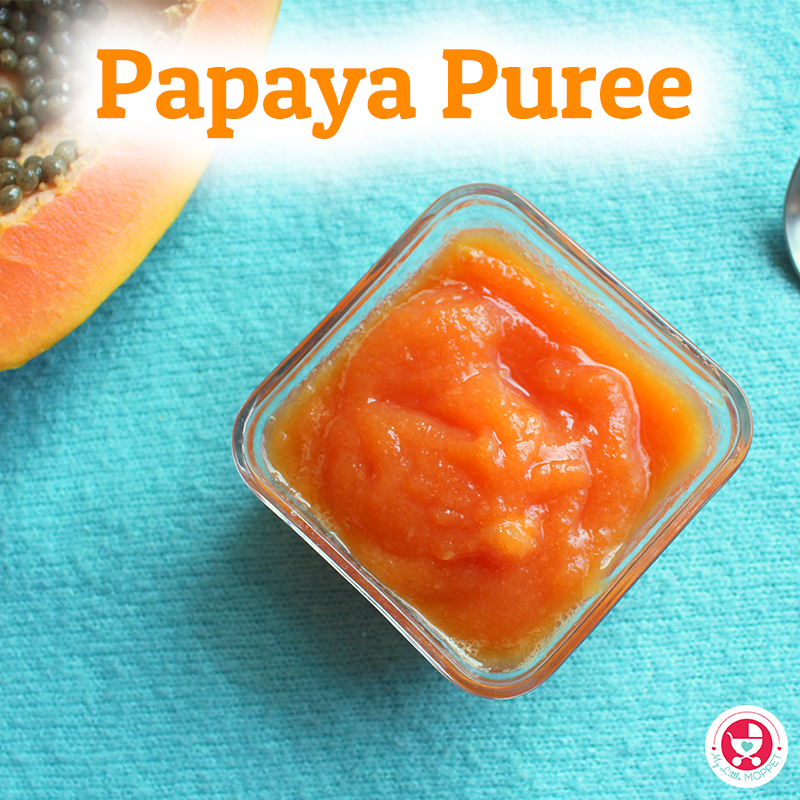 How to make Papaya Puree for Baby