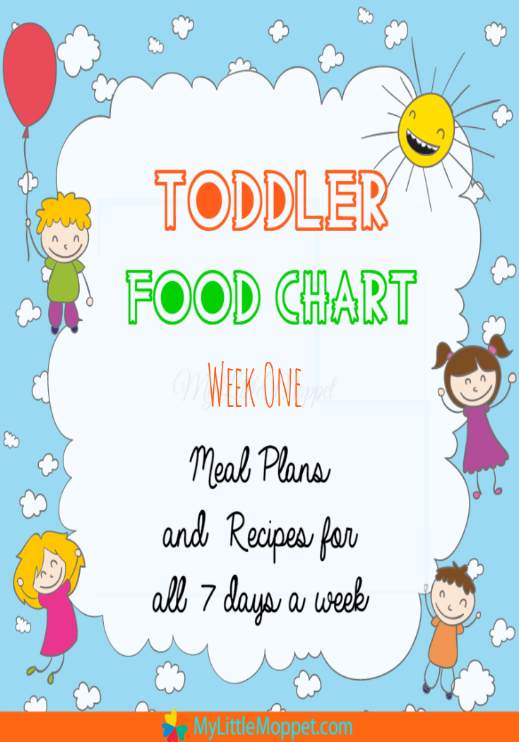 Indian Toddler Food Chart with recipes