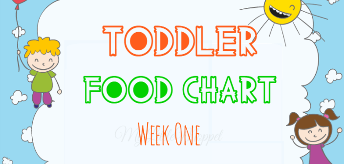 Toddler Diet Chart