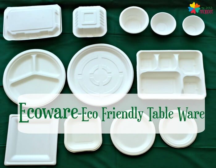 Eco friendly table ware review ecoware Mylittlemoppet