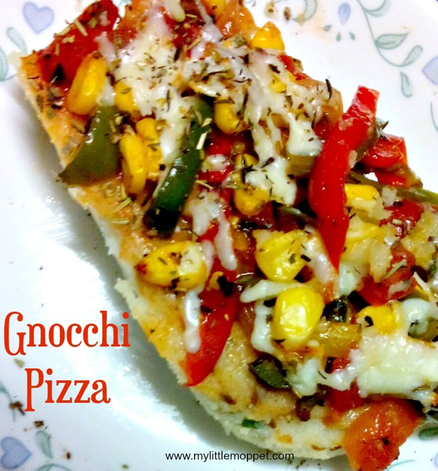 Gnocchi Pizza with Indian Twist