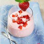 Homemade strawberry yogurt recipe for kids