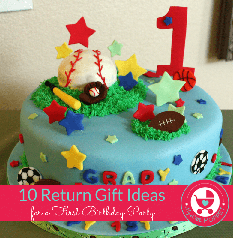 10 Novel Return Gift Ideas For A First Birthday Party